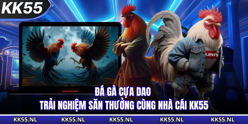 Đá Gà Cựa Dao - Trải Nghiệm Săn Thưởng Cùng Nhà Cái KK55